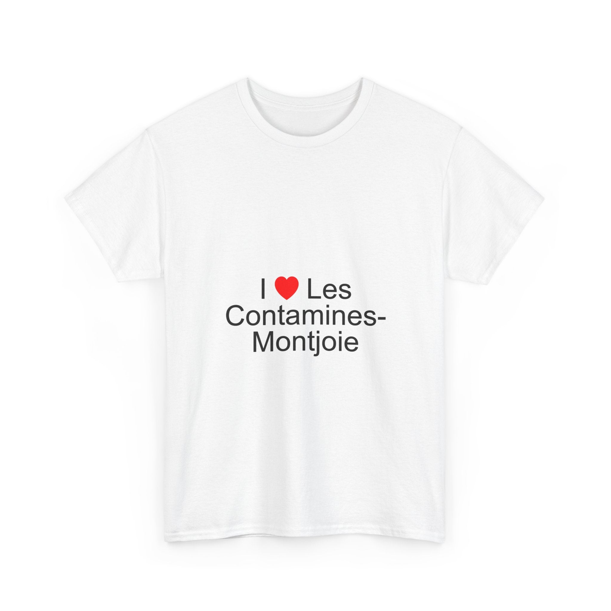 T-shirt I love les contamines-montjoie