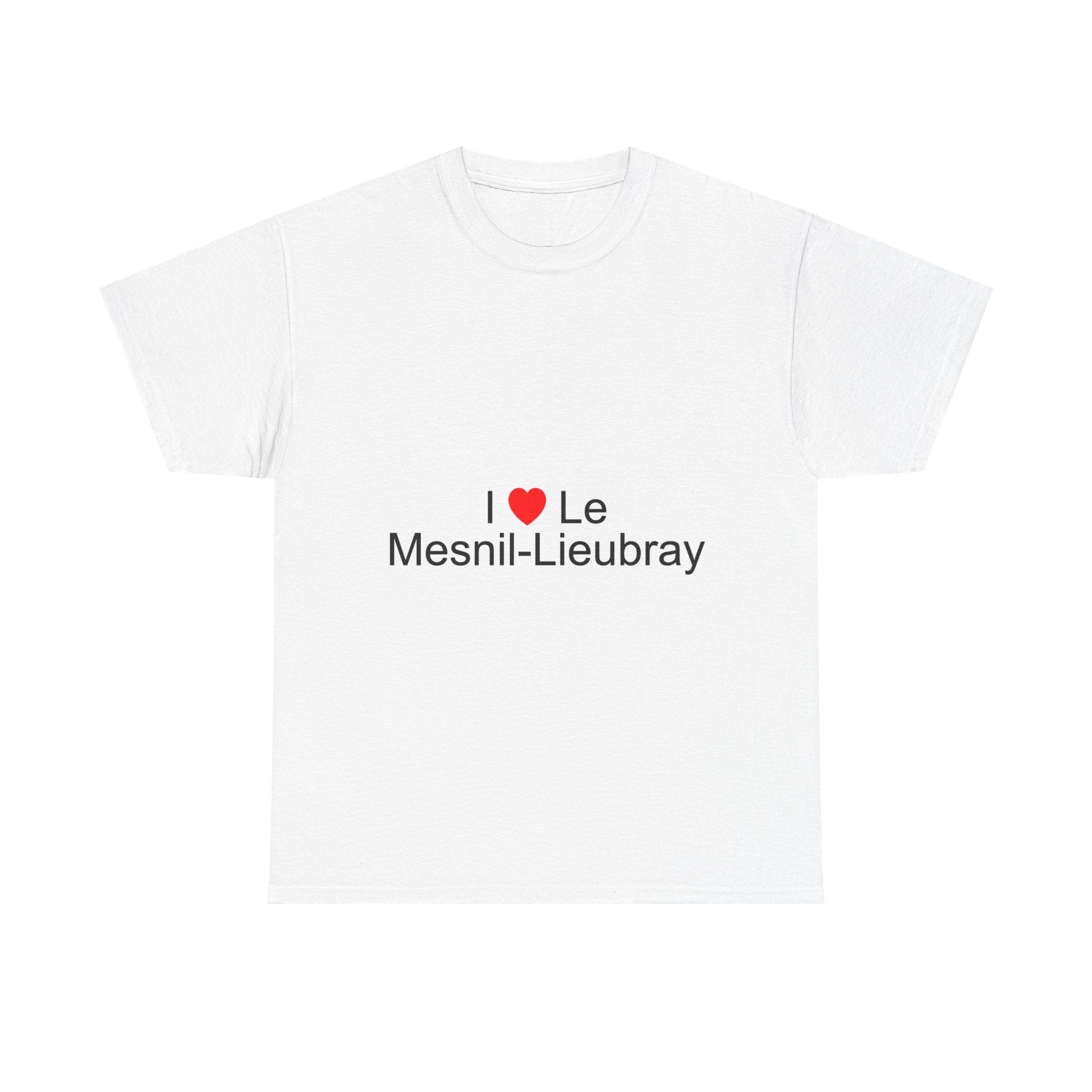 T-shirt I love le mesnil-lieubray