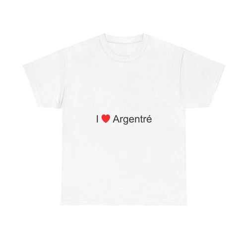 Silver I love T-shirt