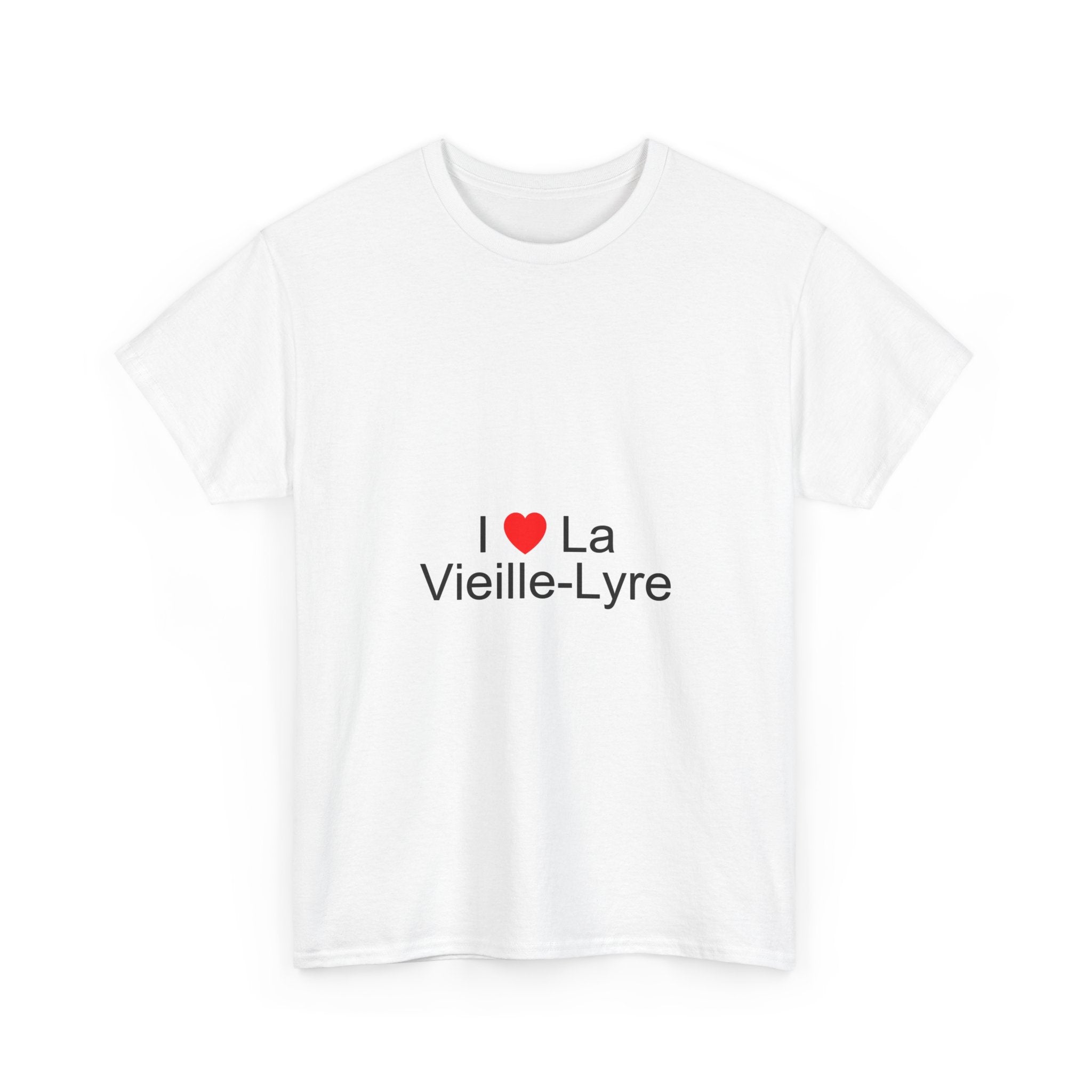 T-shirt I love la vieille-lyre