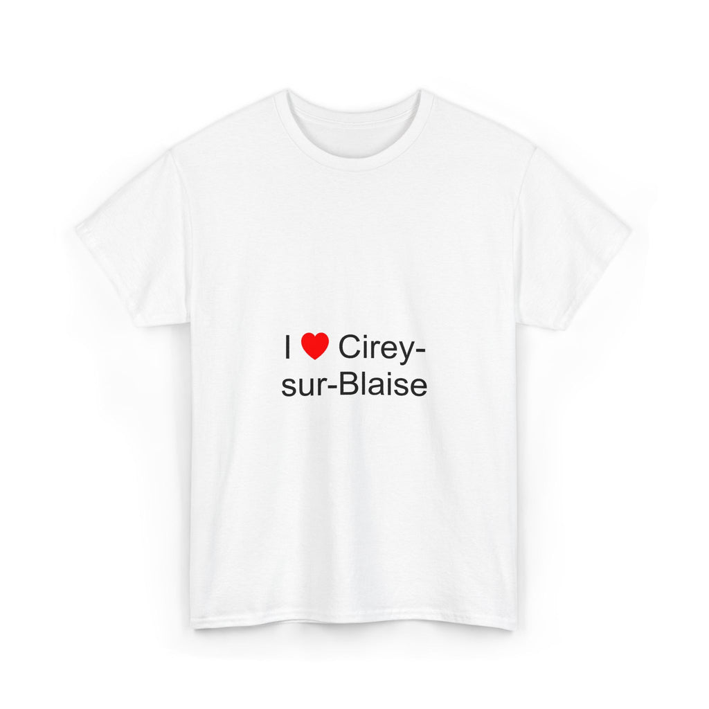 T-Shirt "I love Cirey-sur-Blaise"