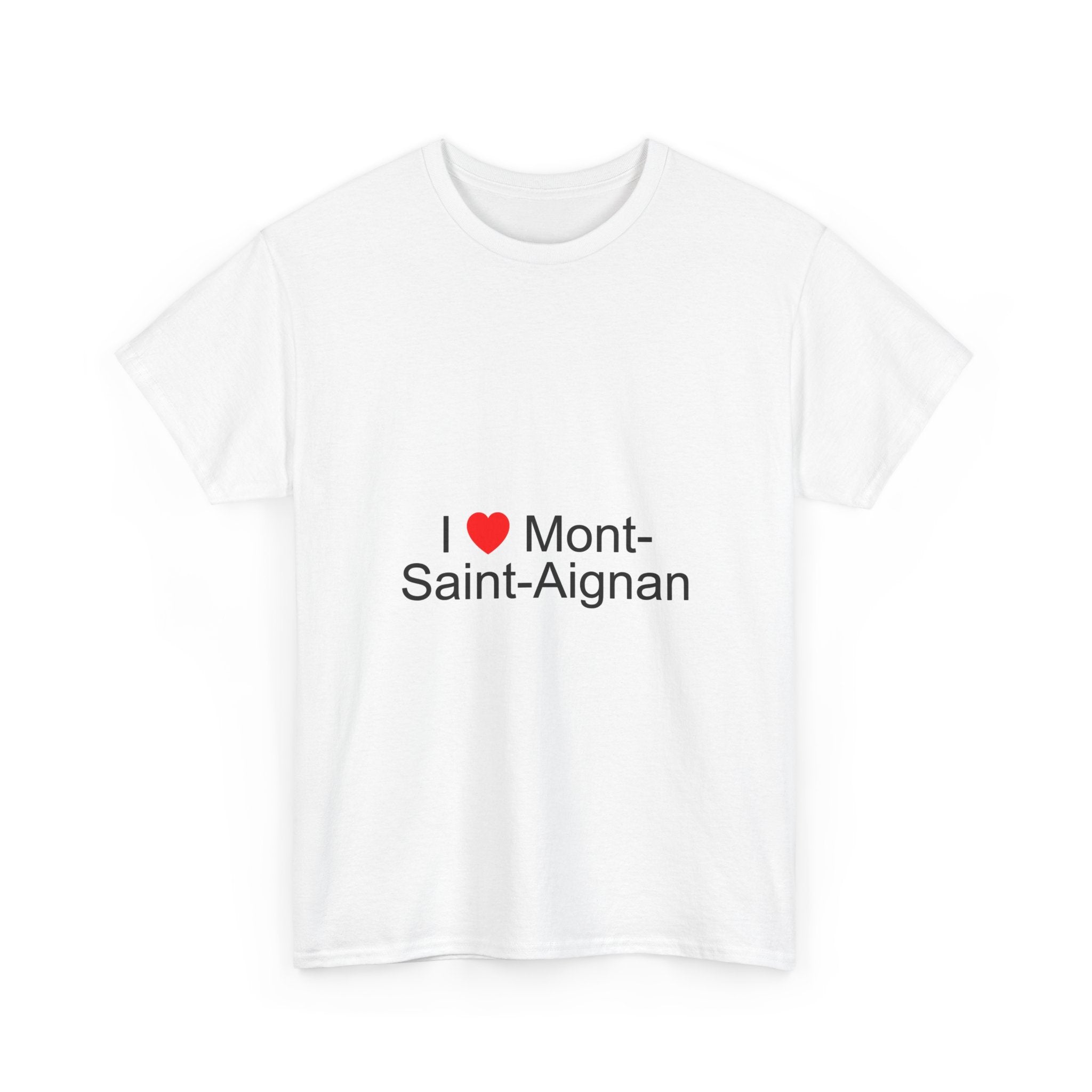 T-shirt I love mont-saint-aignan