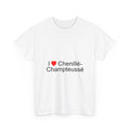 T-Shirt Ich liebe Chenillé-Champteussé
