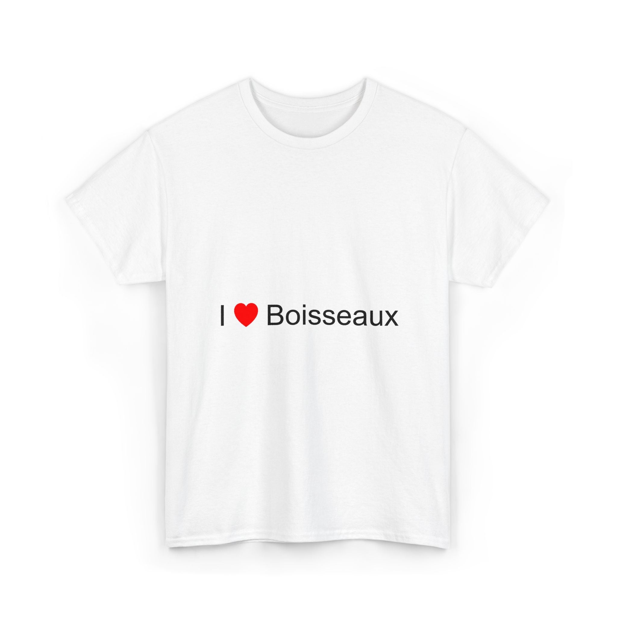 T-shirt I love boisseaux