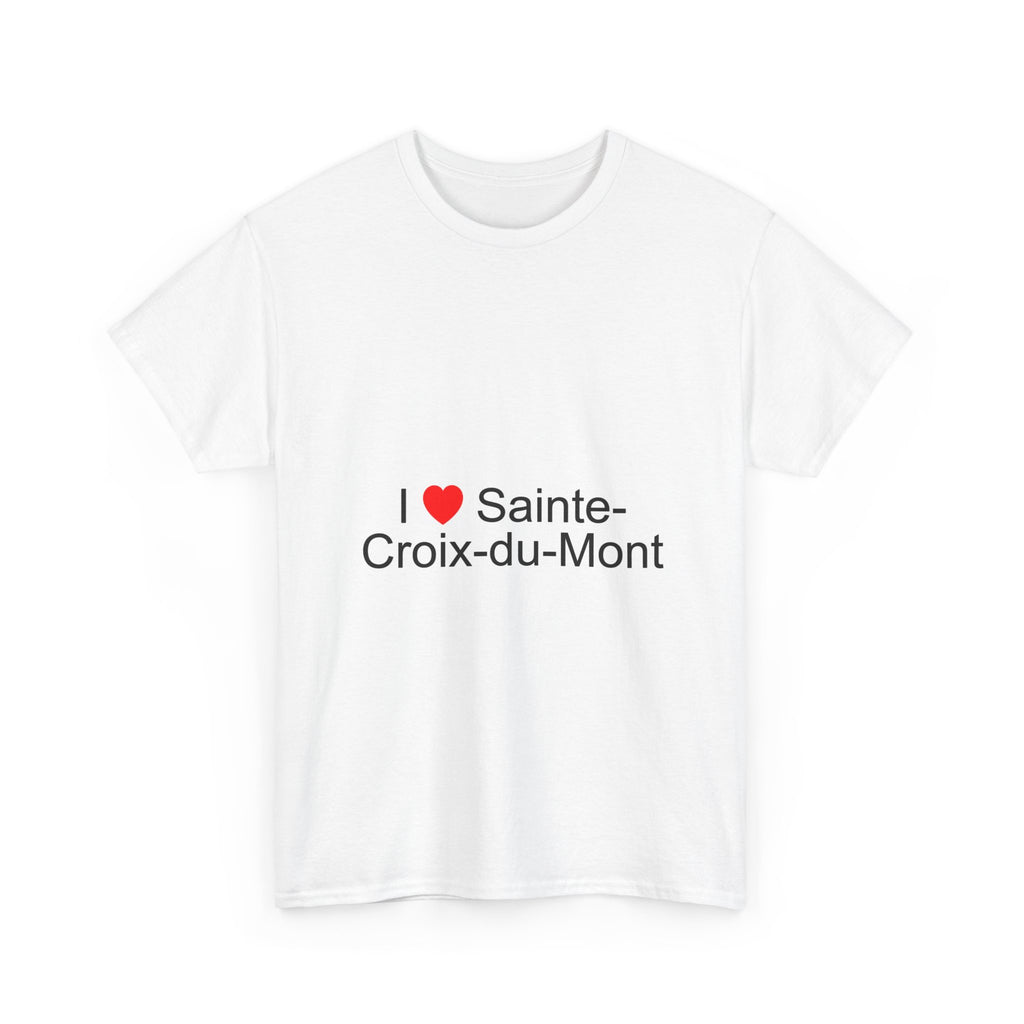 T-shirt I love sainte-croix-du-mont