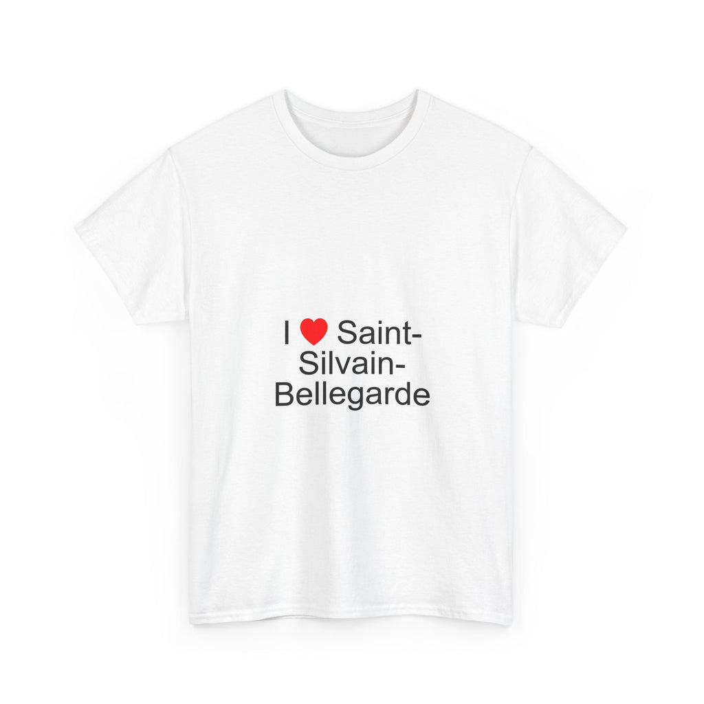 T-Shirt I love Saint-Silvain-Bellegarde