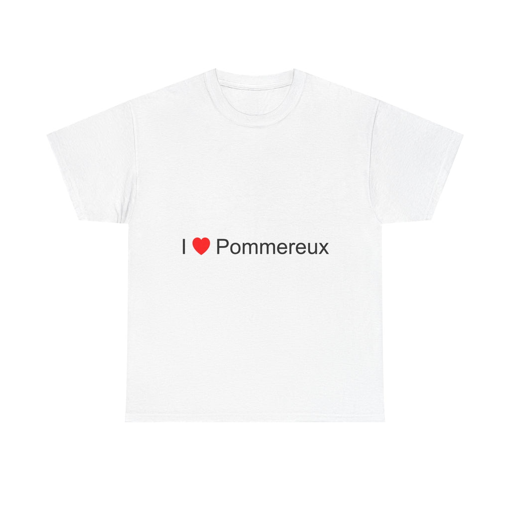 T-shirt I love pommereux