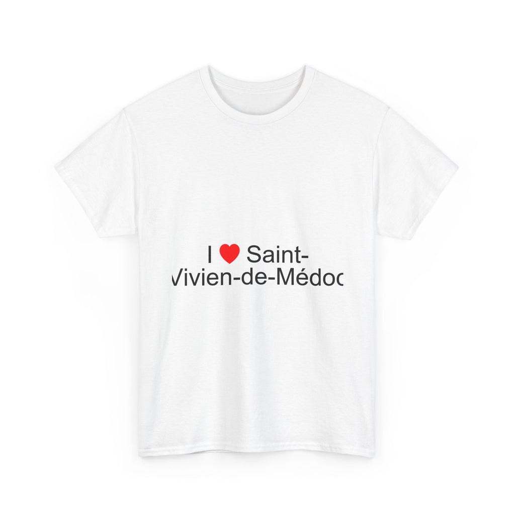 T-shirt I love saint-vivien-de-médoc