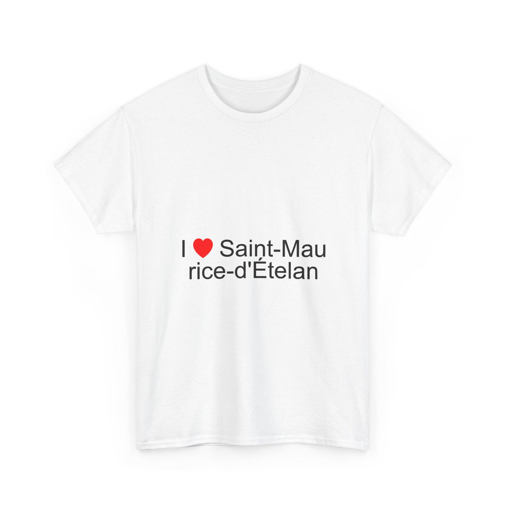 T-shirt I love saint-maurice-d'ételan