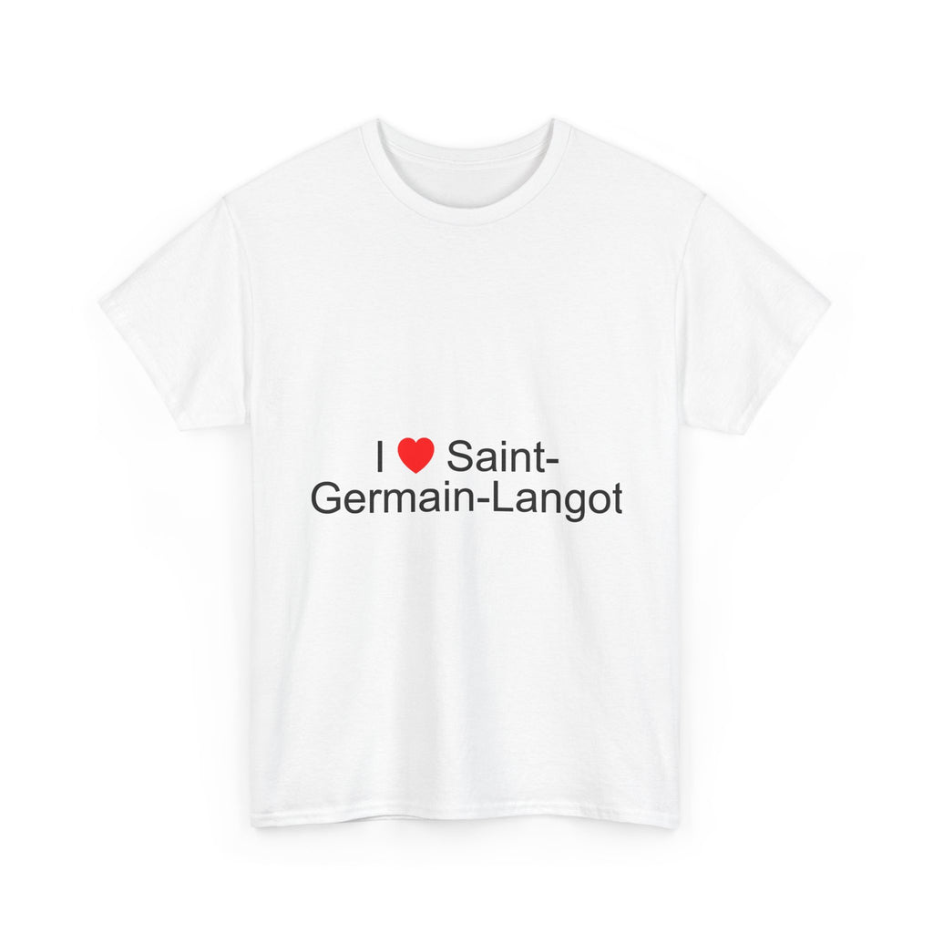 T-Shirt I love Saint-Germain-Langot