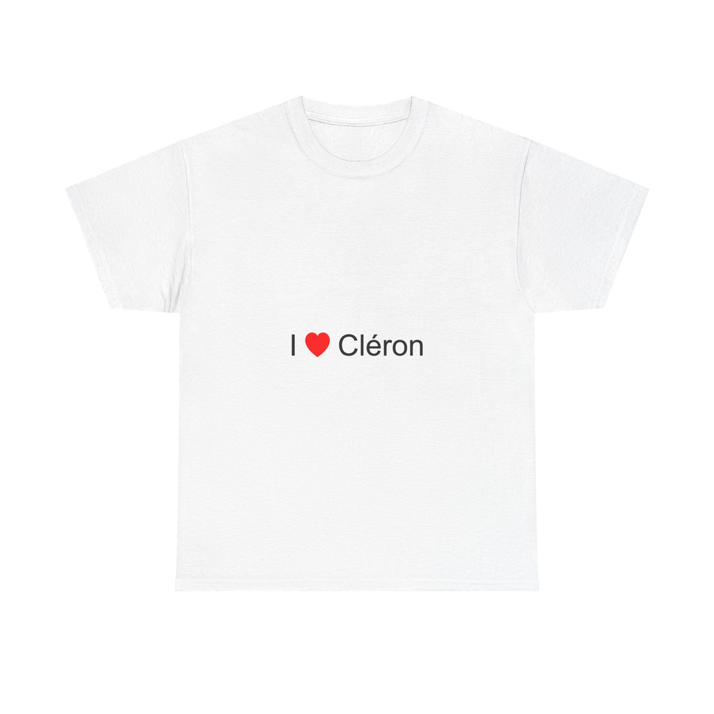 T-shirt Ich liebe Cléron