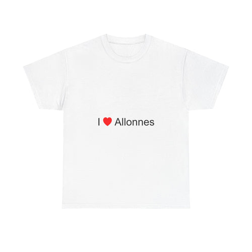 T-shirt I love allonnes