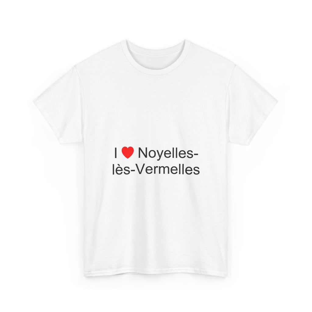 T-shirt I love noyelles-lès-vermelles