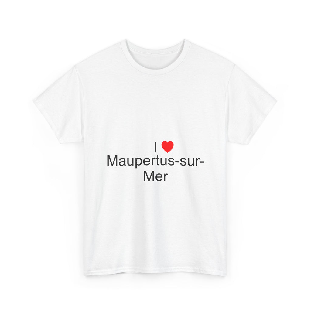 T-shirt I love maupertus-sur-mer