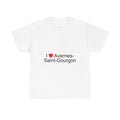 T-shirt I love avernes-saint-gourgon