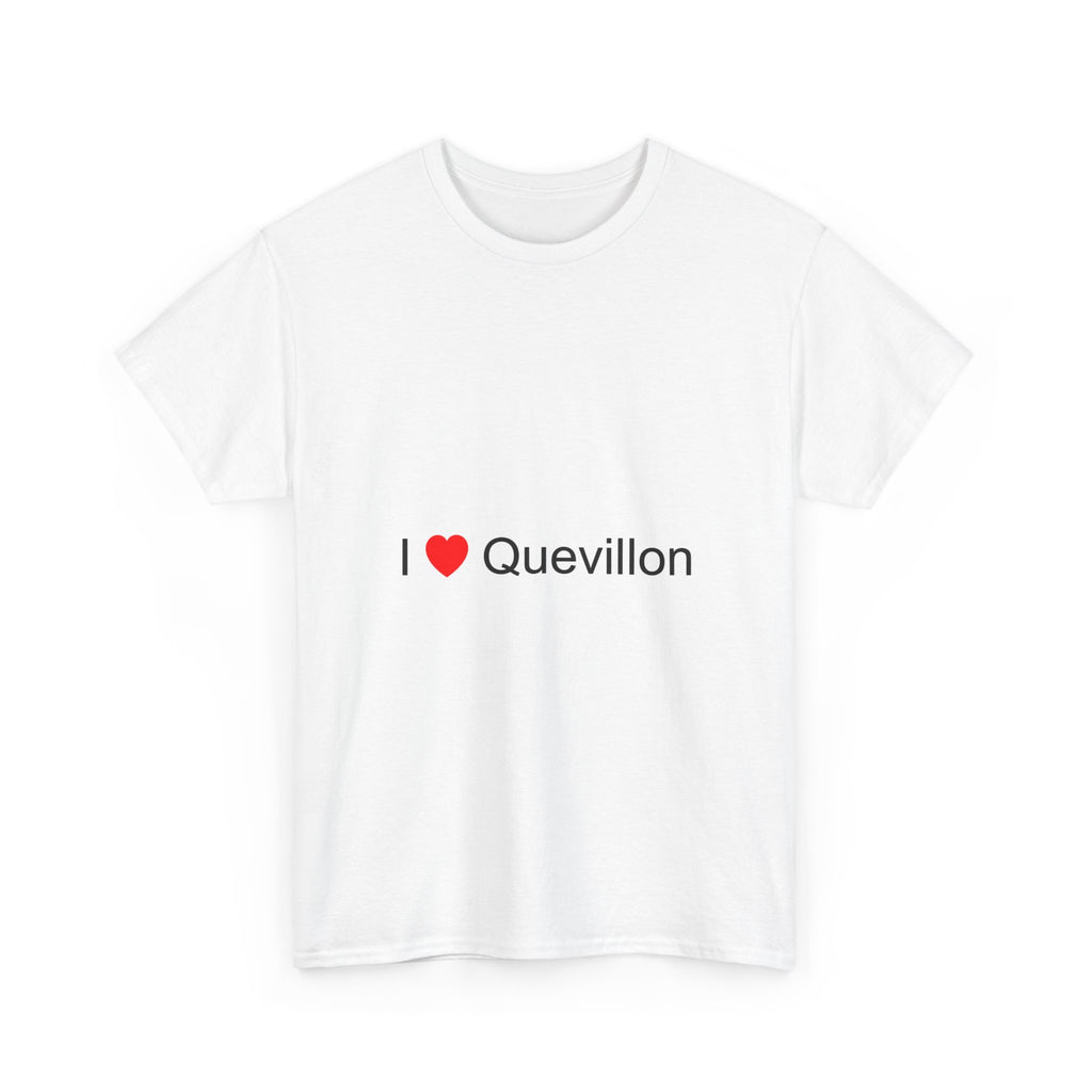 T-shirt I love quevillon