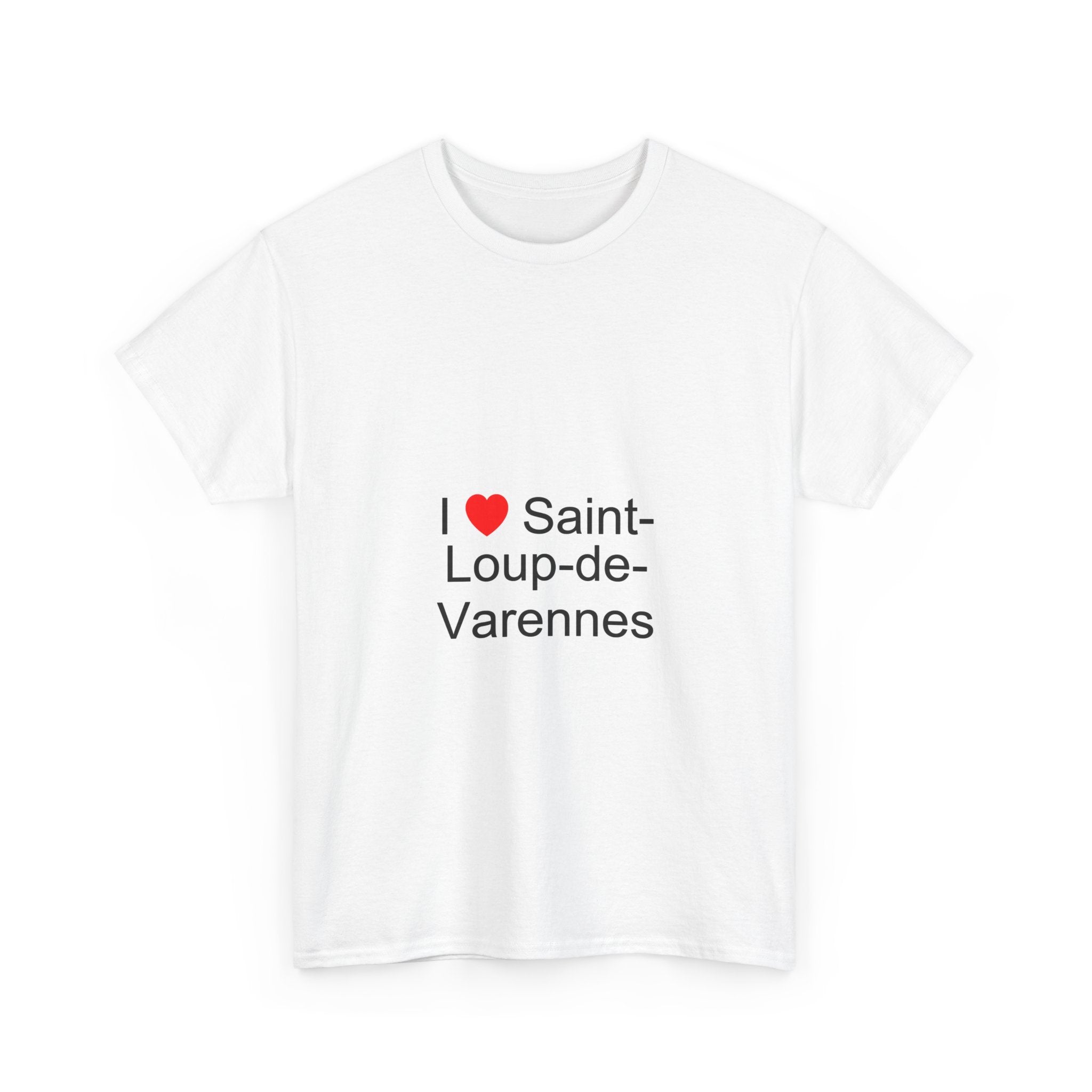 T-shirt I love saint-loup-de-varennes