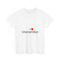 T-Shirt Ich liebe Champmillon