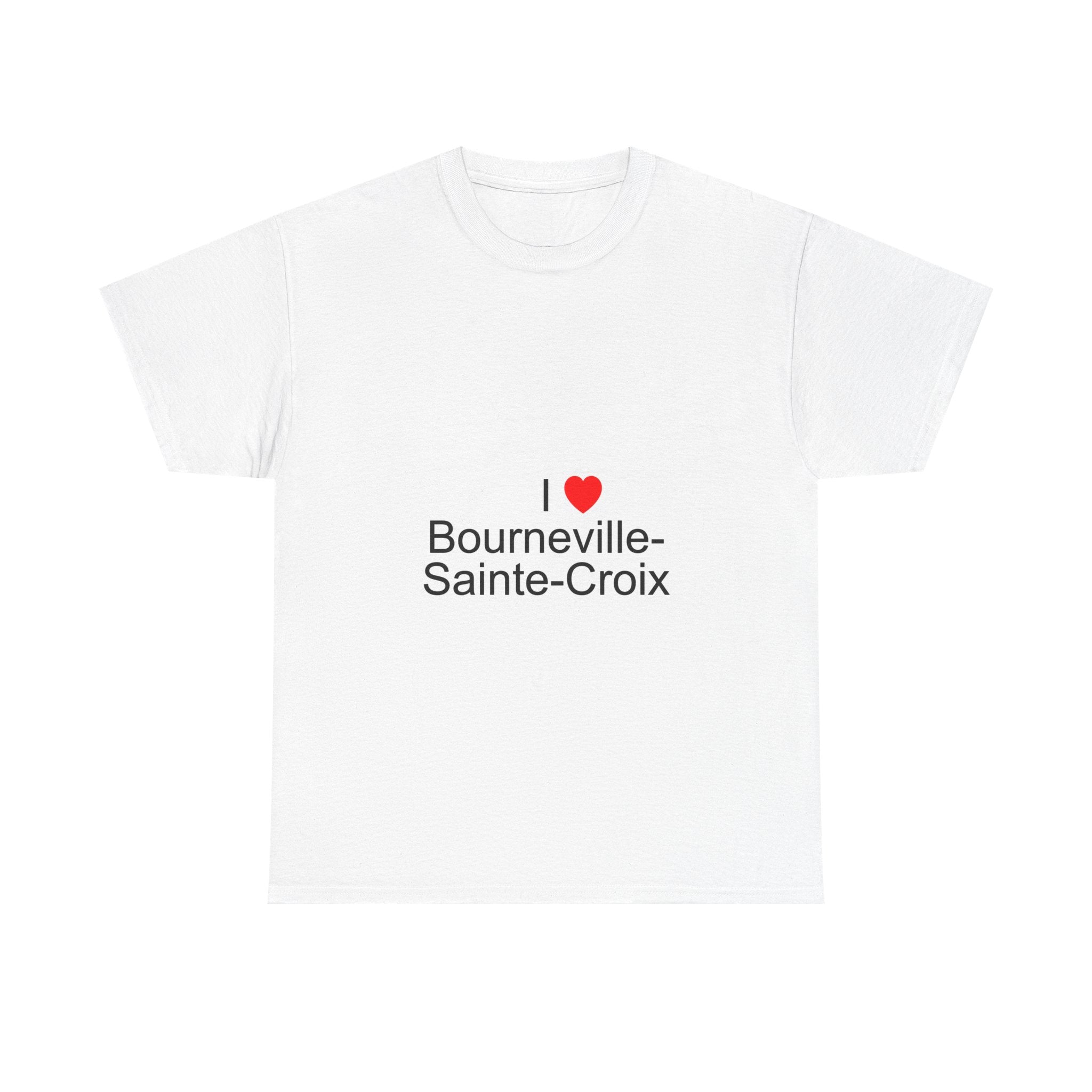 T-shirt I love bourneville-sainte-croix