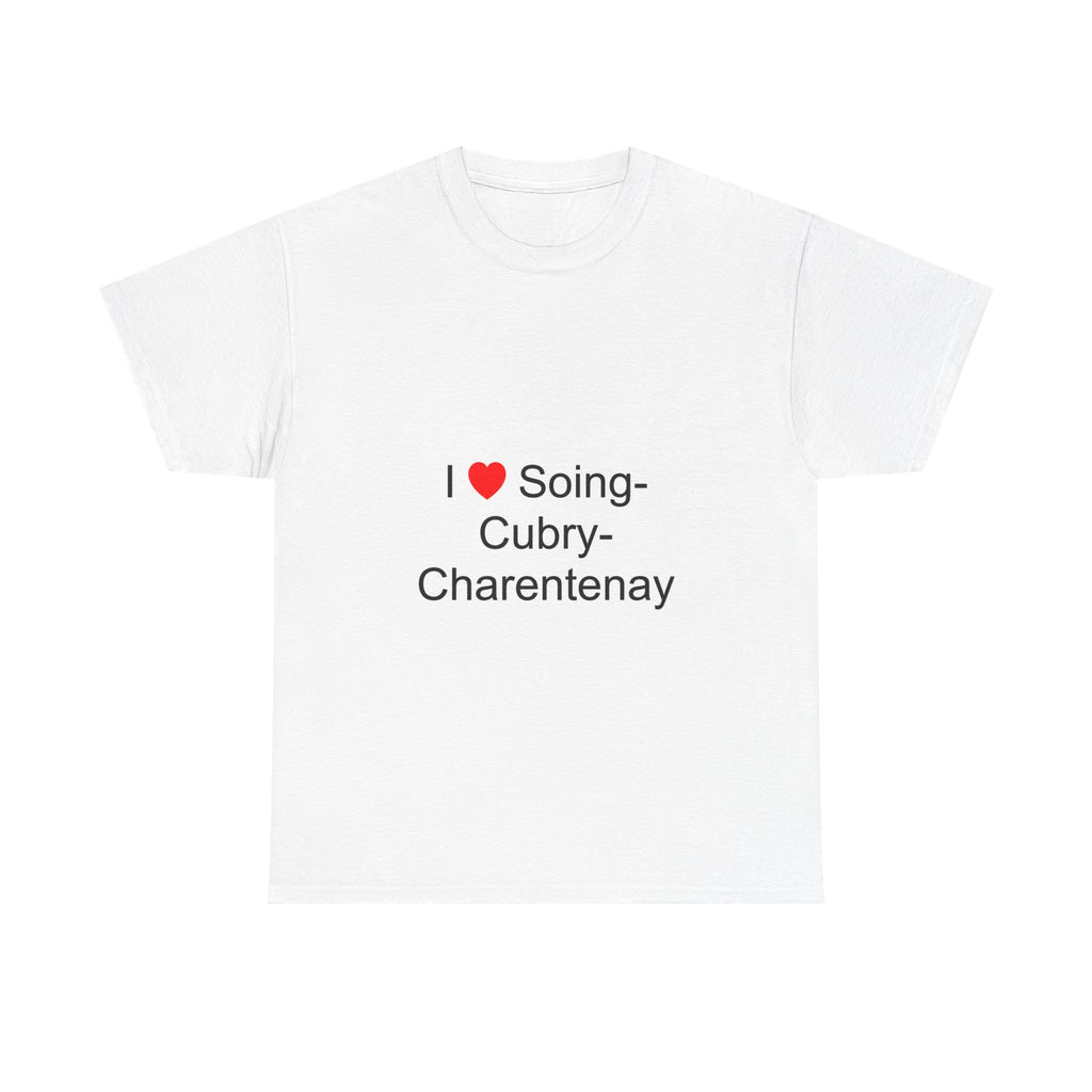 T-shirt I love soing-cubry-charentenay