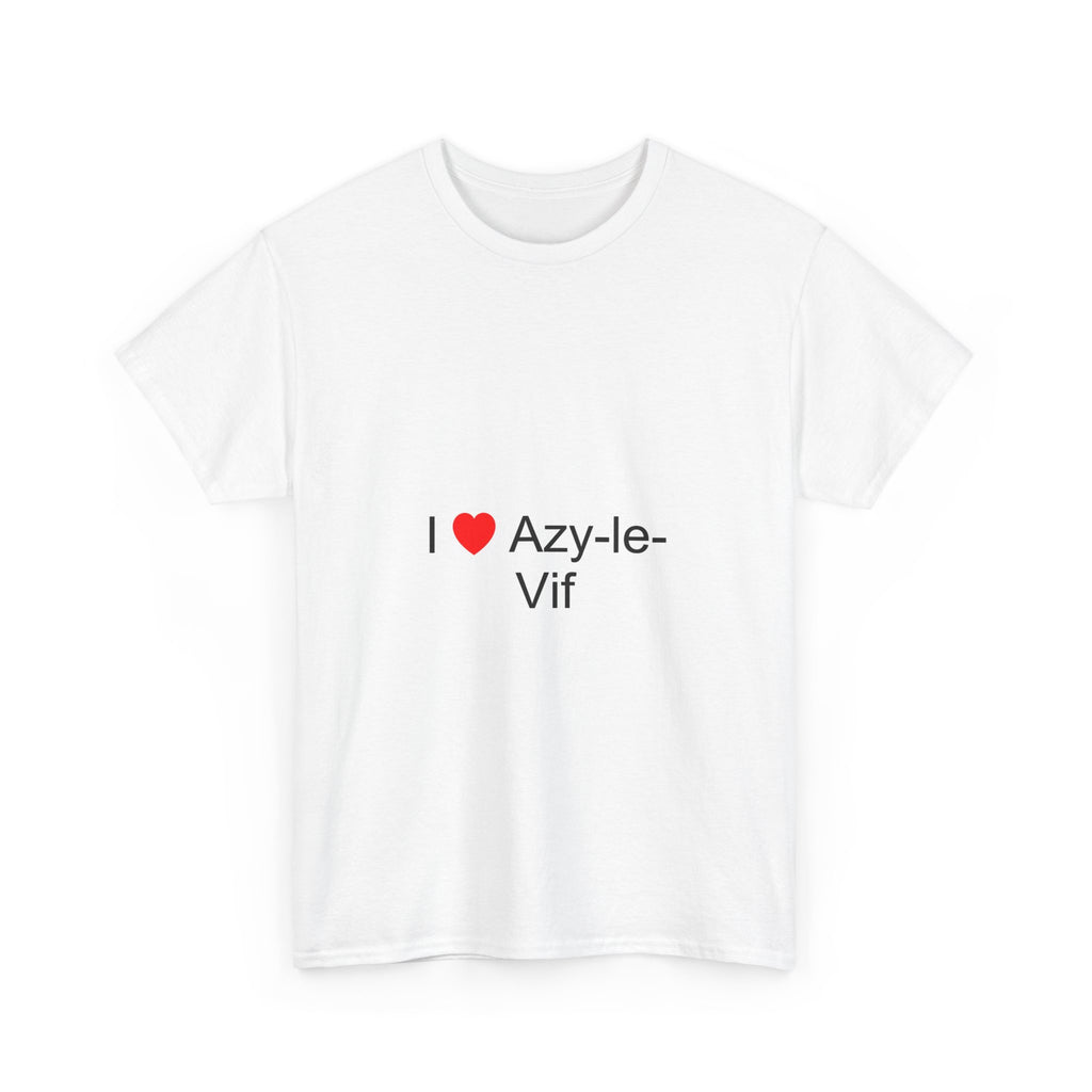 T-shirt I love azy-le-vif