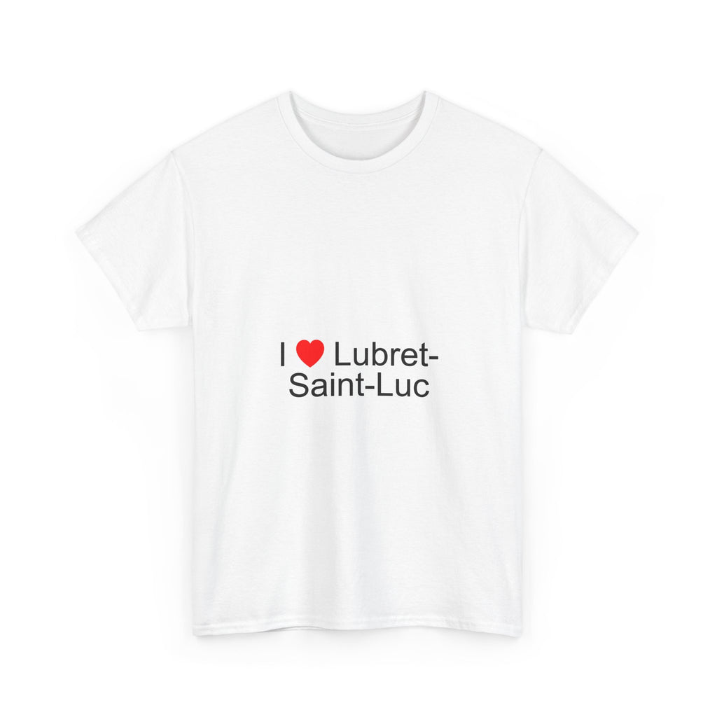 T-shirt I love lubret-saint-luc