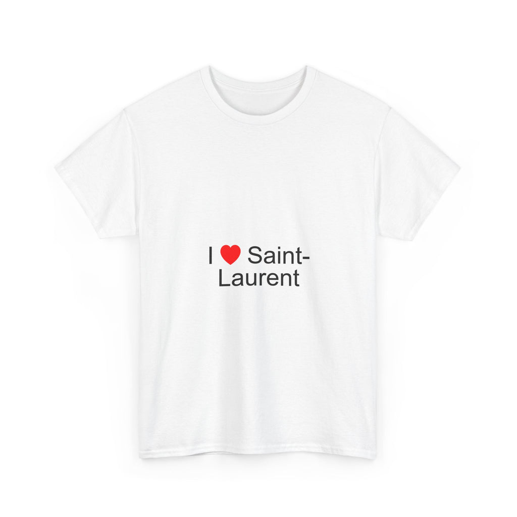 I love Saint-Laurent t-shirt
