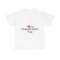 T-shirt I love la chapelle-saint-fray