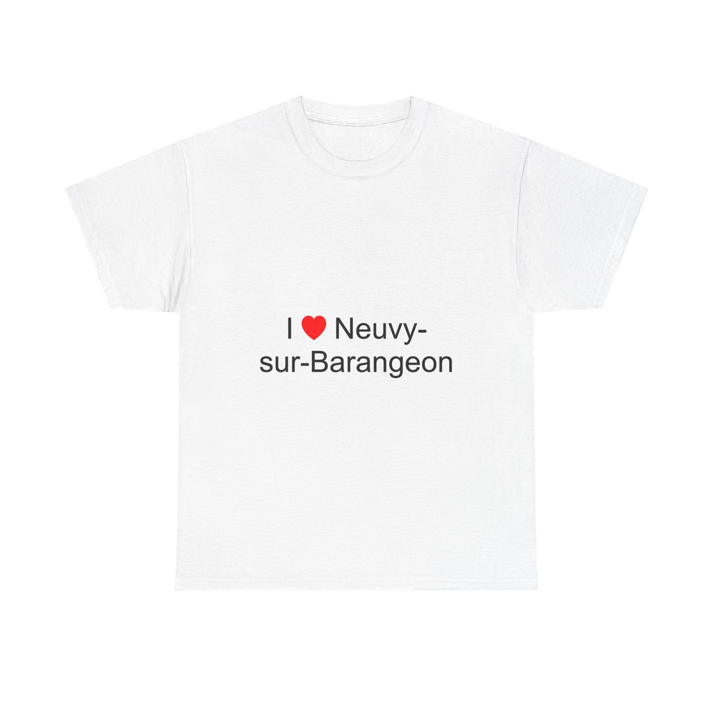 T-shirt I love neuvy-sur-barangeon