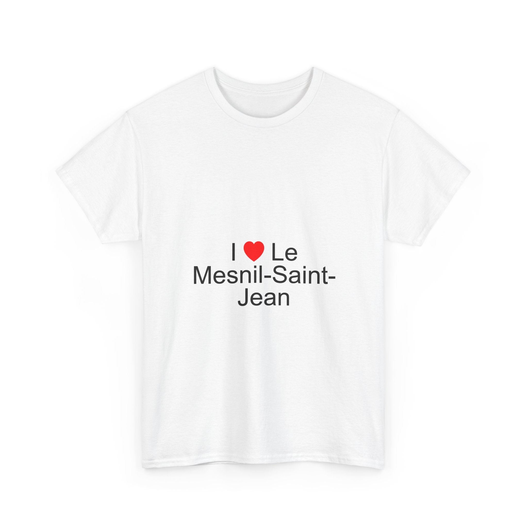 T-shirt I love le mesnil-saint-jean