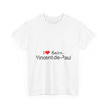 T-Shirt Ich liebe saint-vincent-de-paul