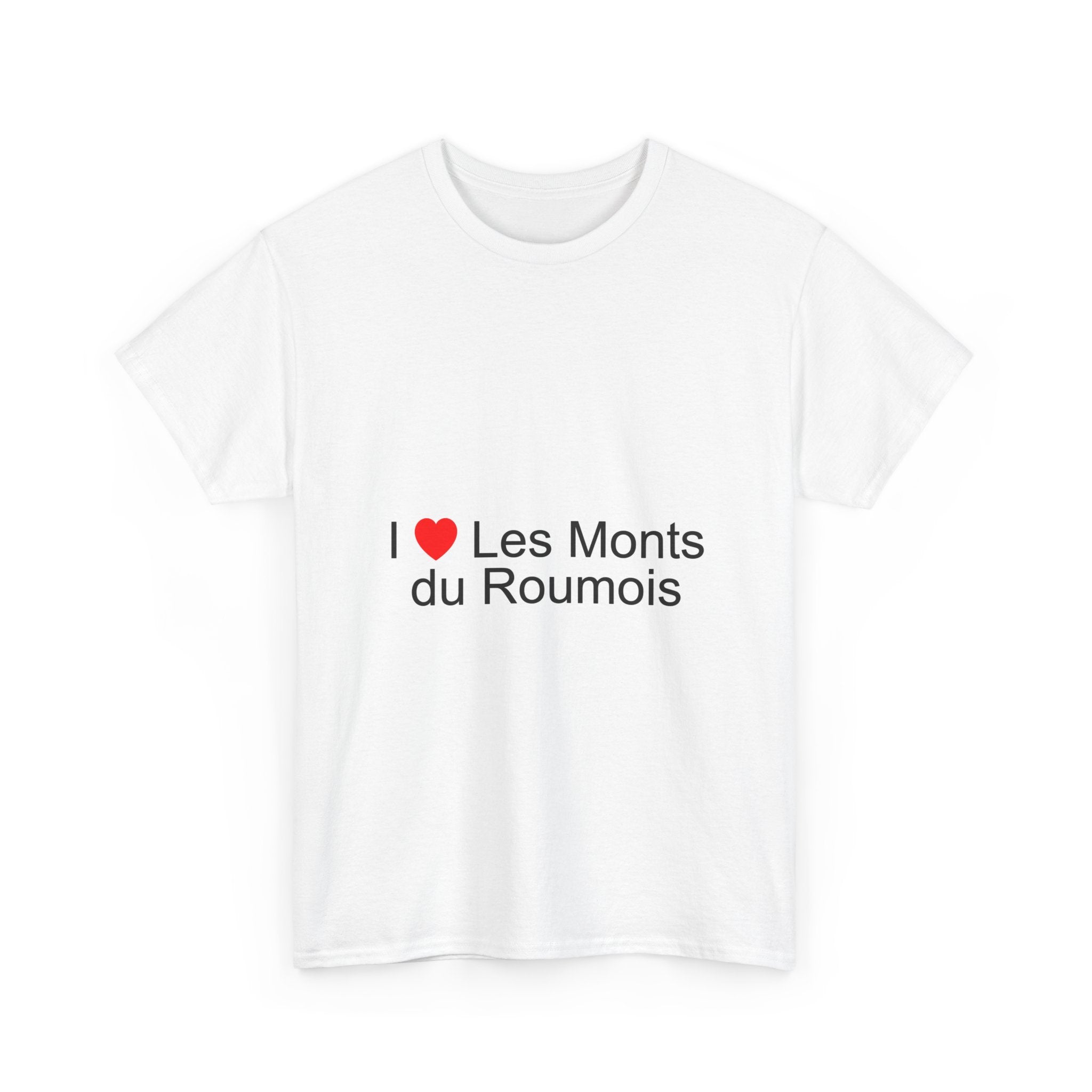 T-shirt I love les monts du roumois