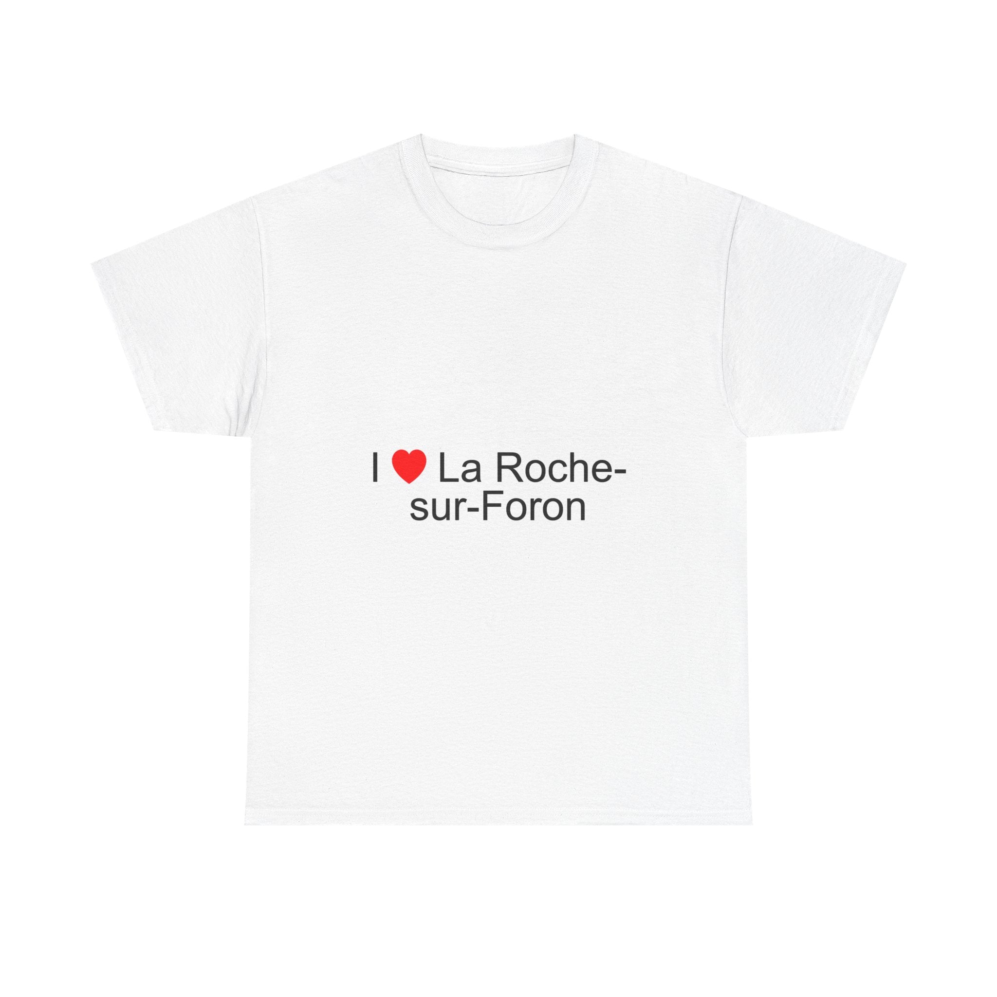 T-shirt I love la roche-sur-foron