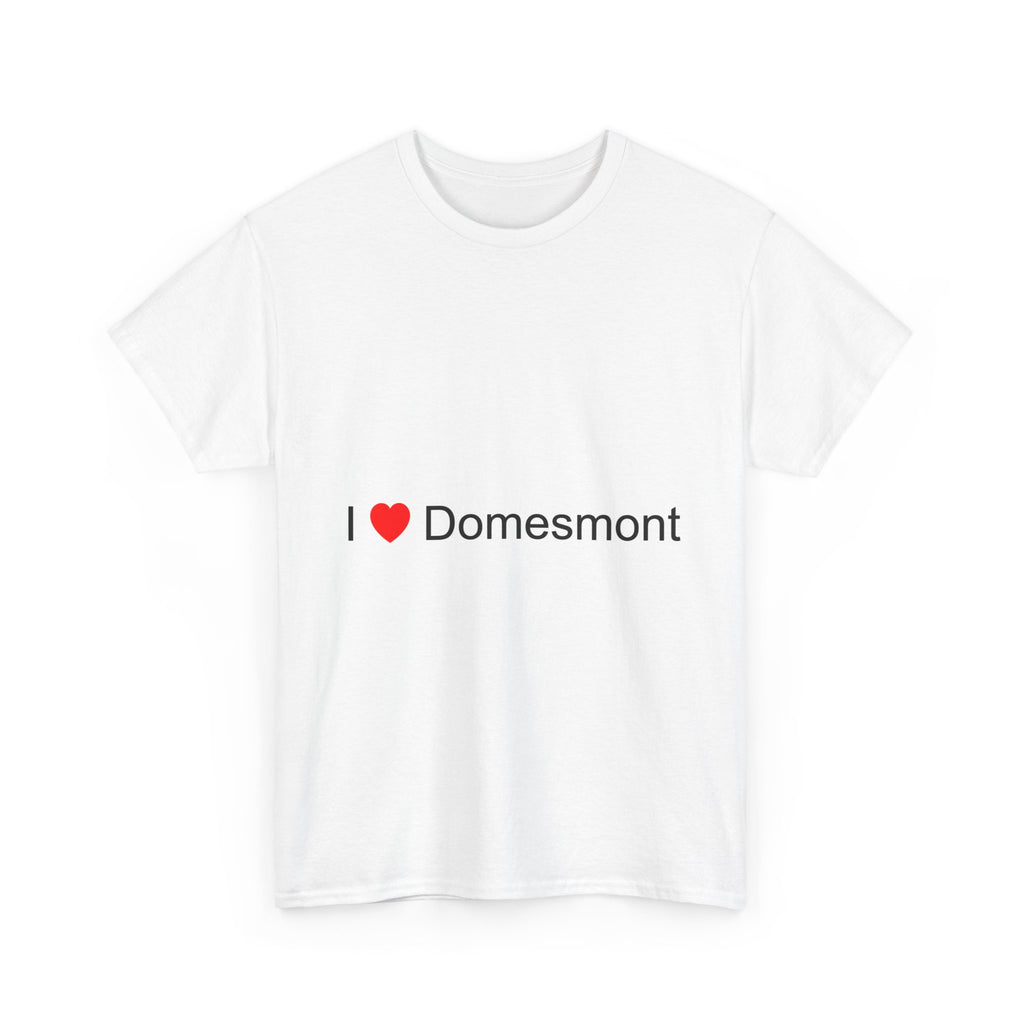 I love Domesmont t-shirt