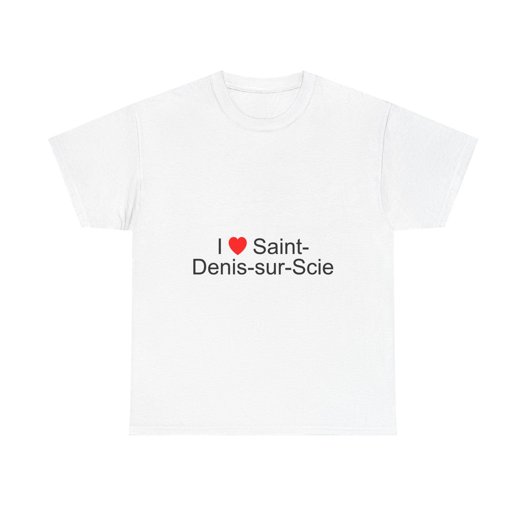 T-shirt I love saint-denis-sur-scie