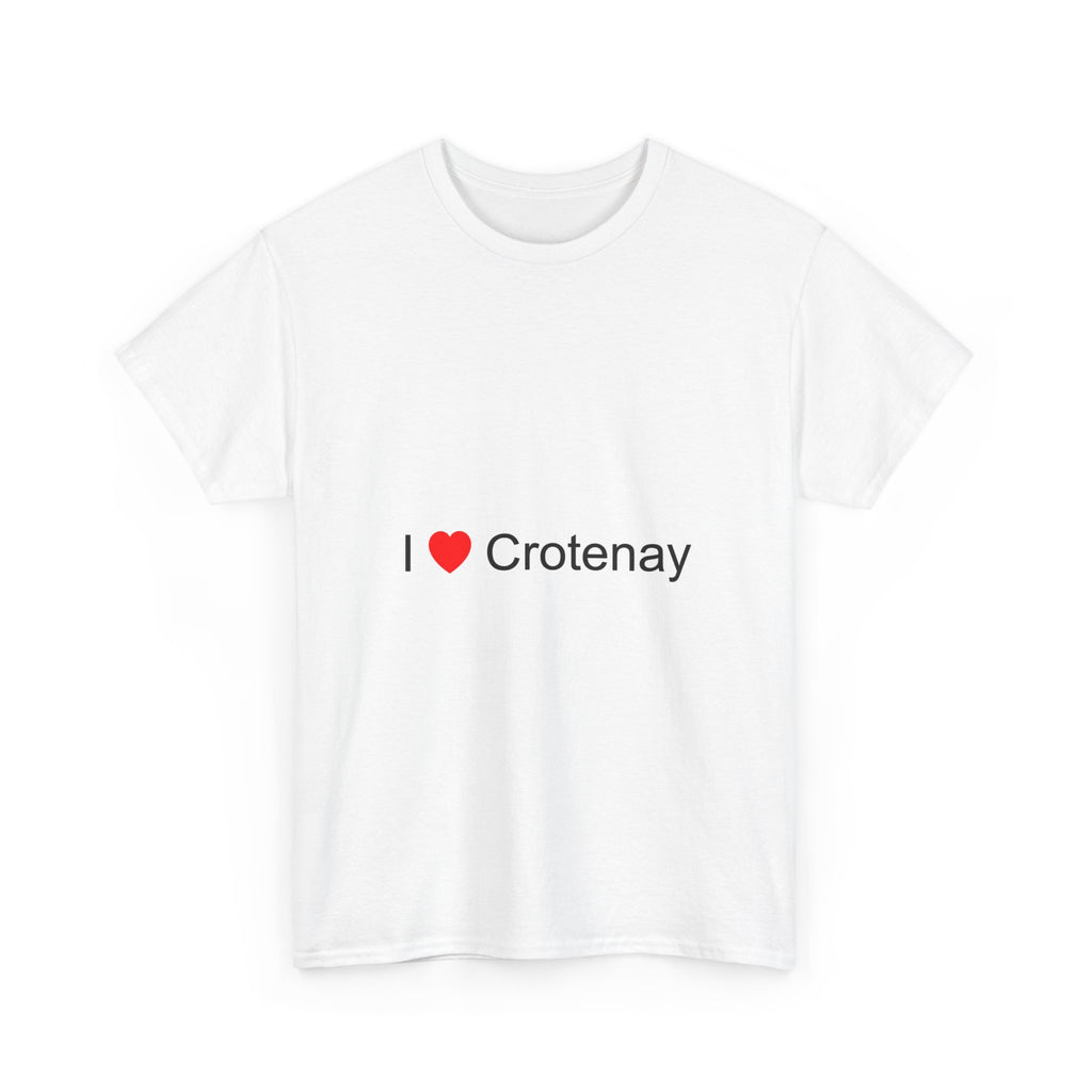 T-Shirt Ich liebe Crotenay