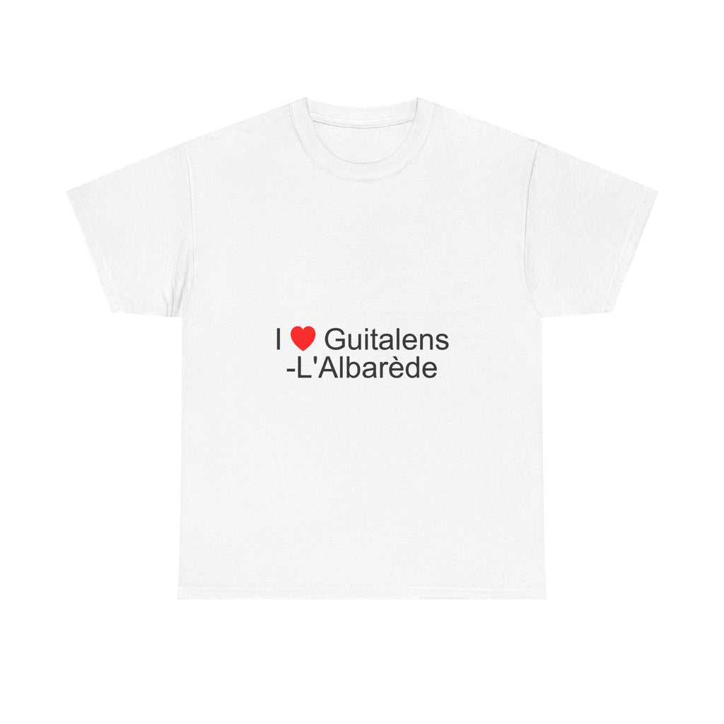 T-Shirt Ich liebe Guitalens-L'Albarède