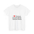 T-Shirt Ich liebe Ouroux-sous-le-Bois-Sainte-Marie