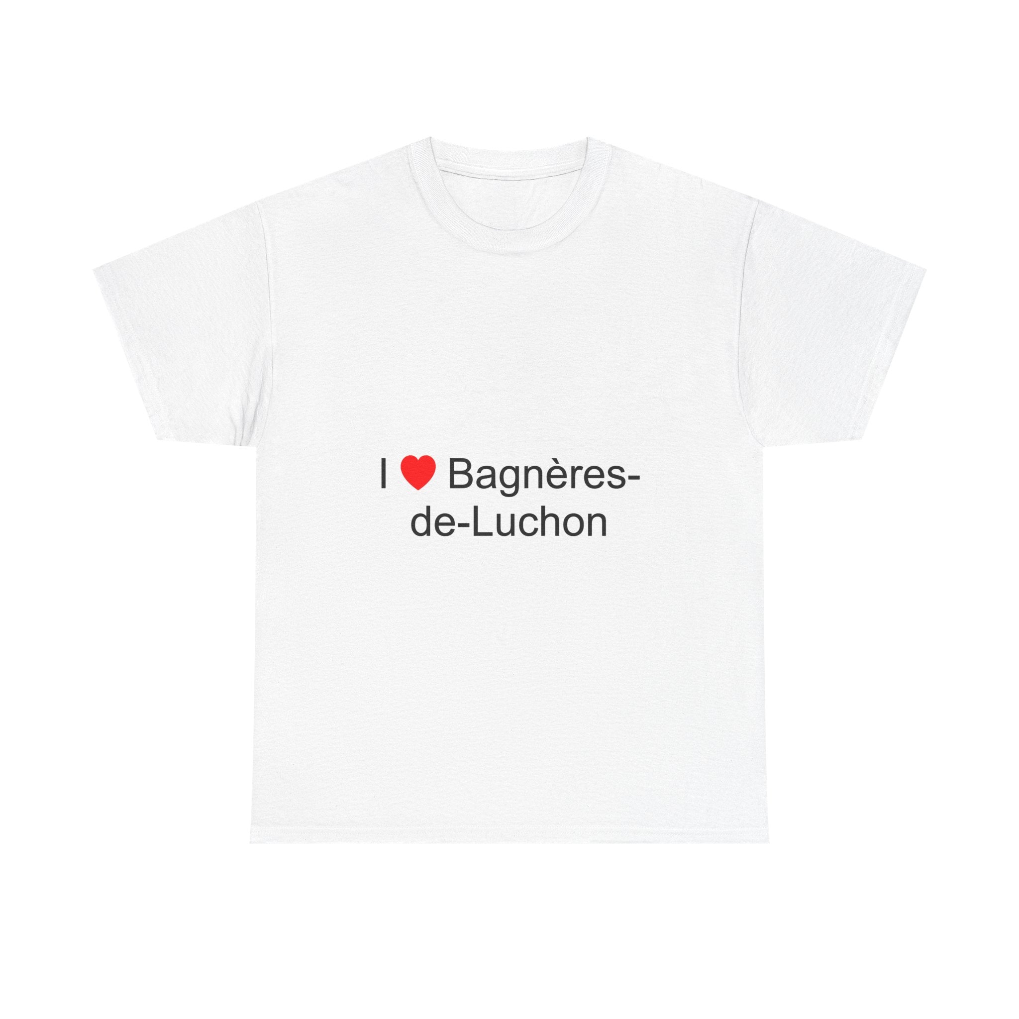 T-shirt I love bagnères-de-luchon