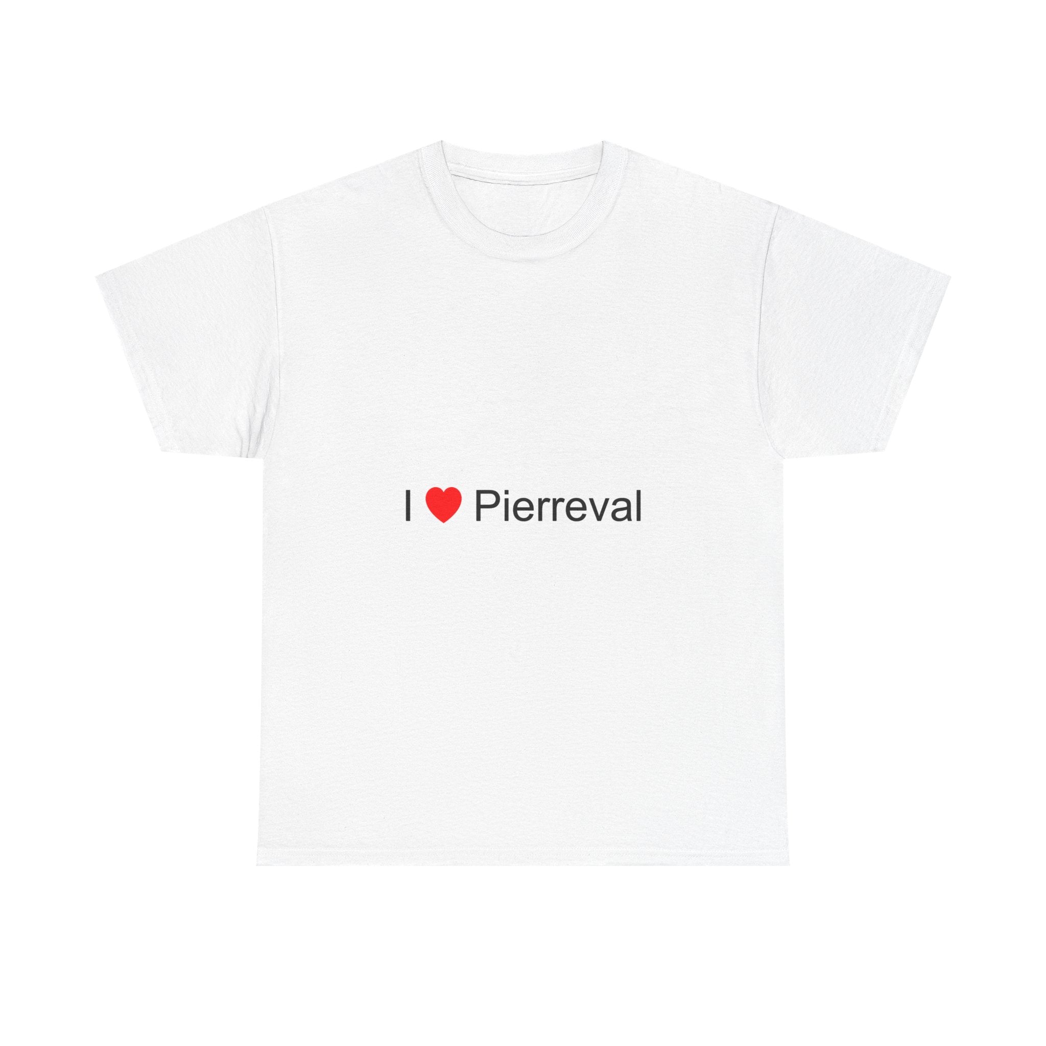 T-shirt I love pierreval