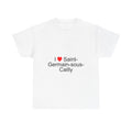 T-shirt I love saint-germain-sous-cailly