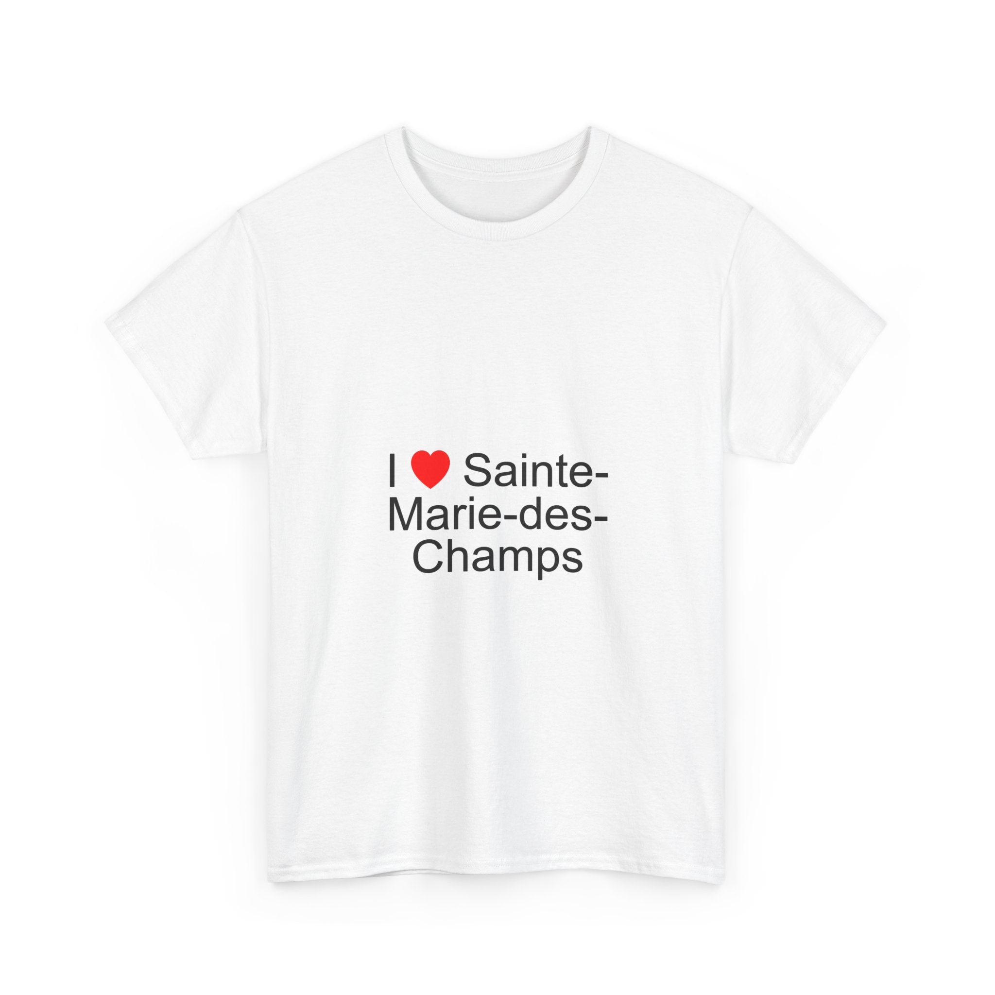 T-shirt I love sainte-marie-des-champs