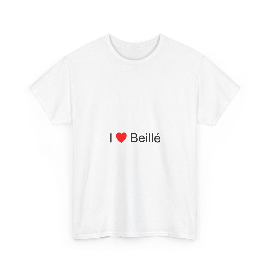 T-shirt I love beillé