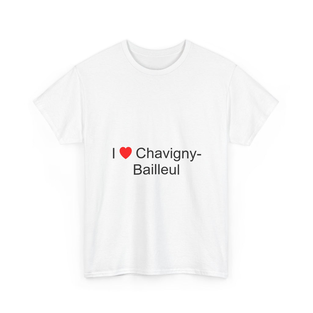 T-shirt I love chavigny-bailleul