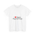 T-Shirt Ich liebe Saint-Paul-le-Froid