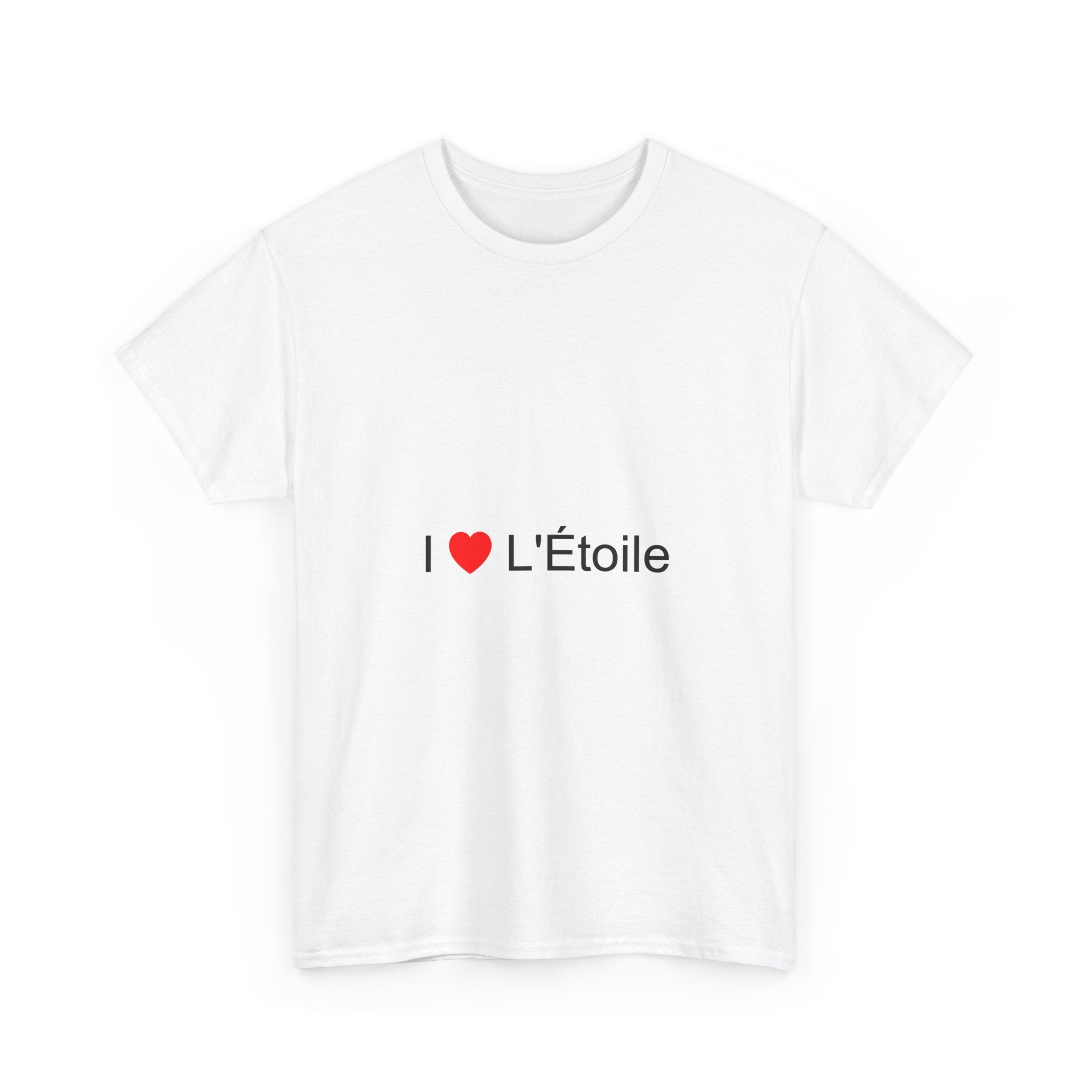 I love the star T-shirt