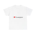T-shirt I love cuvergnon