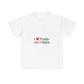 T-shirt I love poillé-sur-vègre