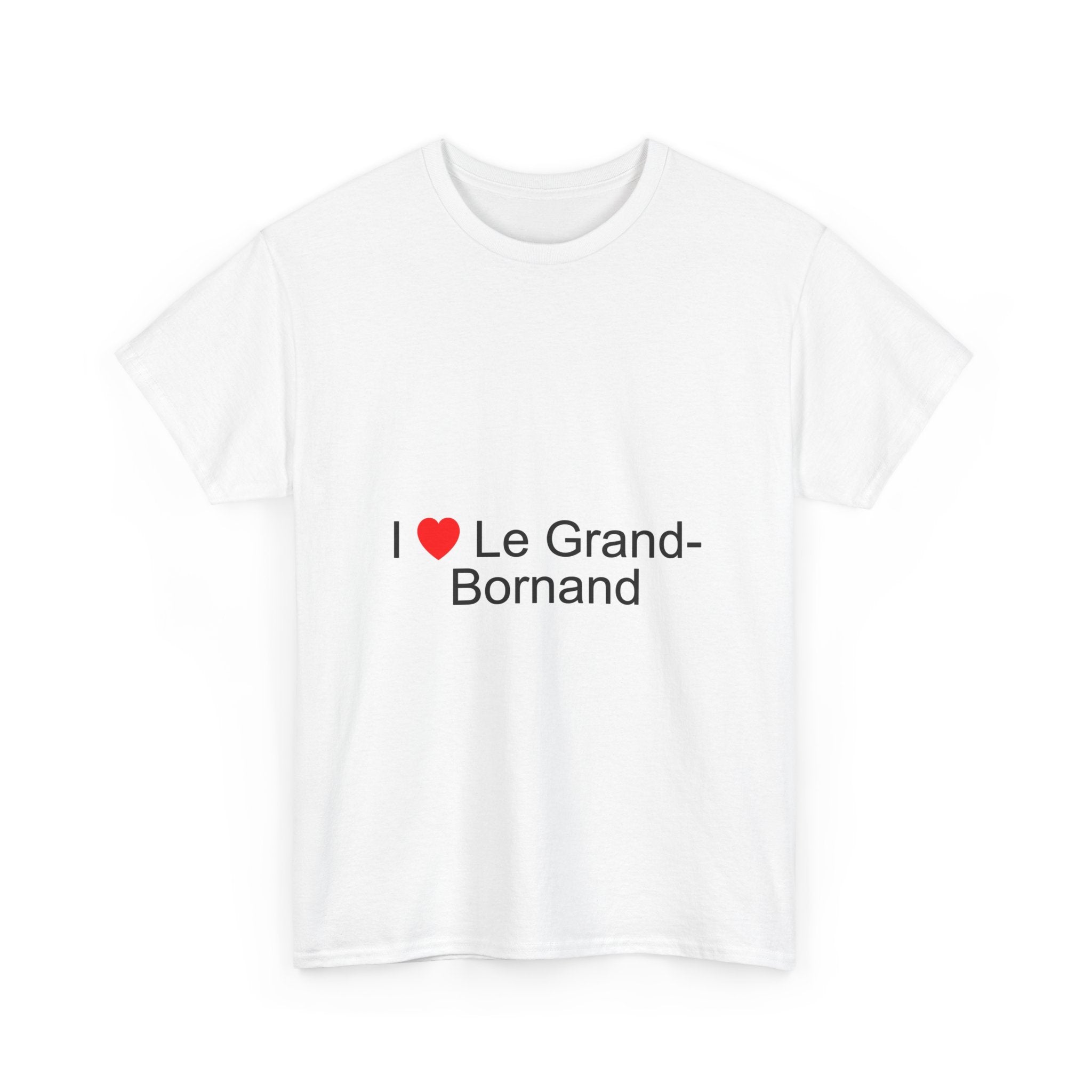 T-shirt I love le grand-bornand