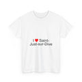 T-shirt Ich liebe Saint-Just-sur-Dive